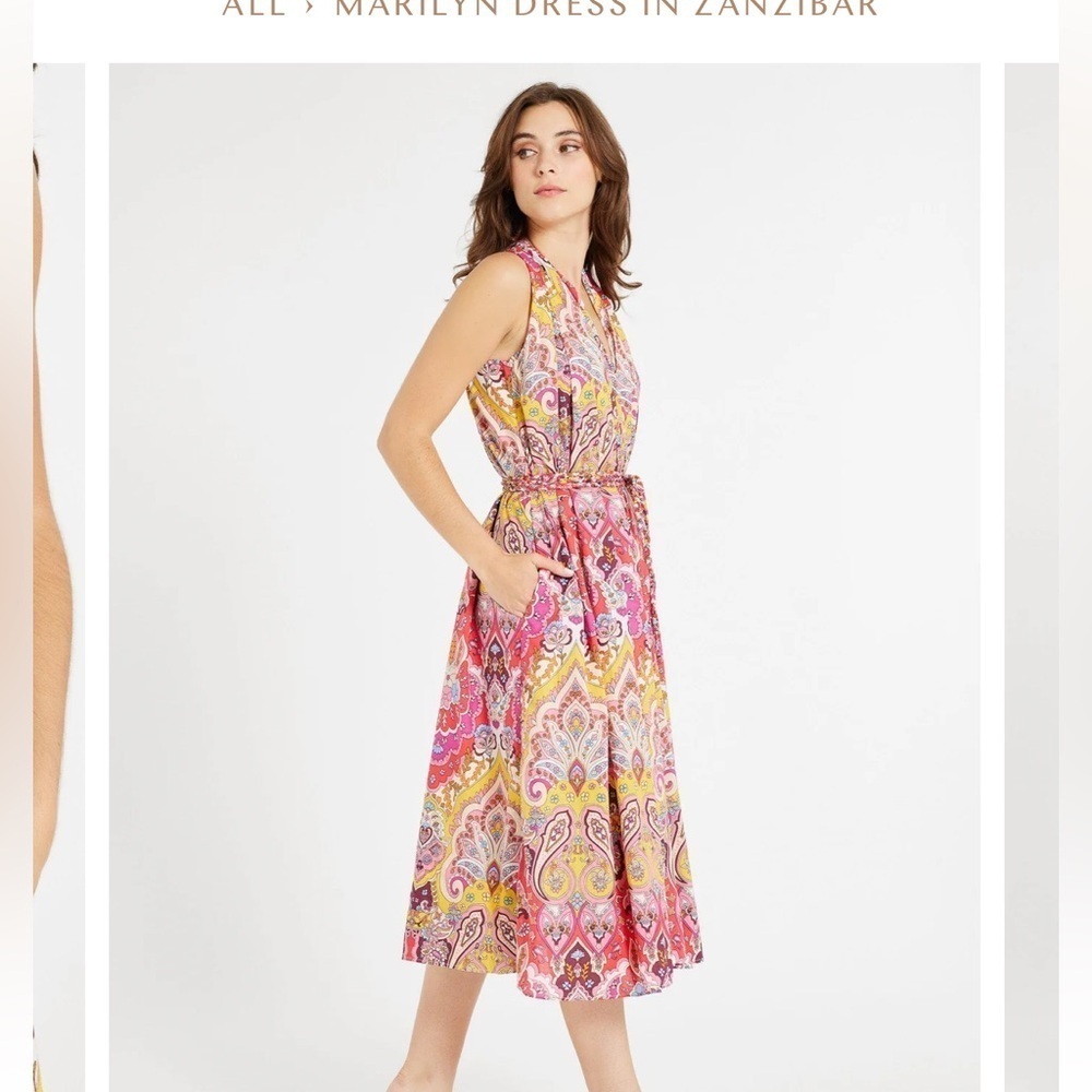 Mille Resort Marilyn Dress in Zanzibar Small